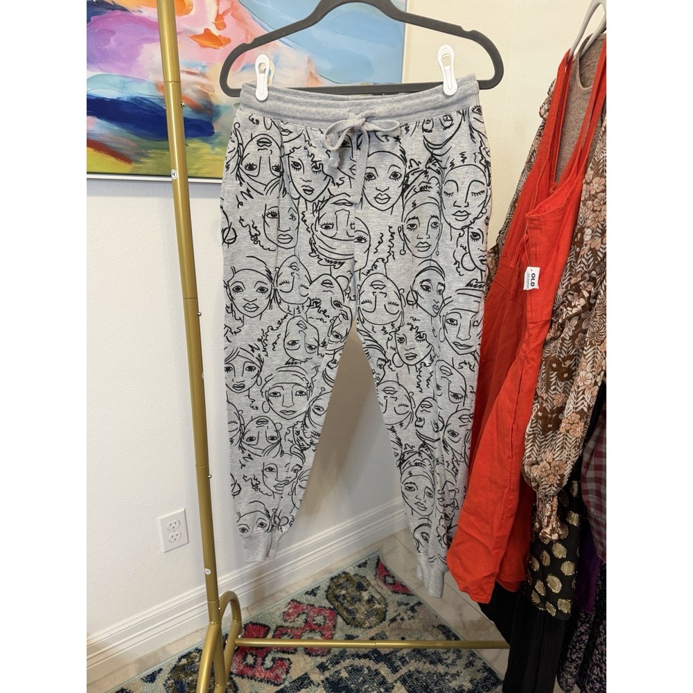 Women's Maya Angelou Joggers Sweatpants Large